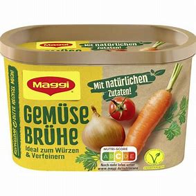 Maggi Gemuse Bruhe (Vegetable Broth) Tub